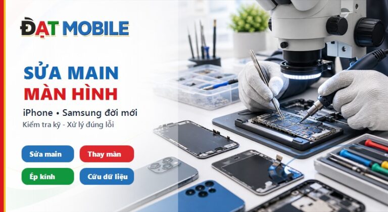 Các lỗi điện thoại thường gặp: loa, mic, camera, sạc, quá nhiệt xử lý ra sao?