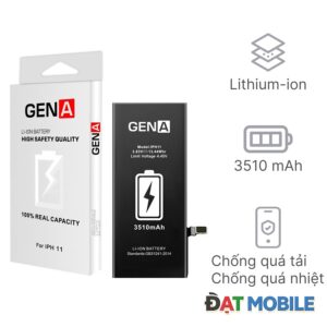 Thay pin iPhone 11 dung lượng siêu cao chính hãng GENA
