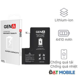 Thay pin iPhone 12 Pro Max dung lượng siêu cao chính hãng GENA