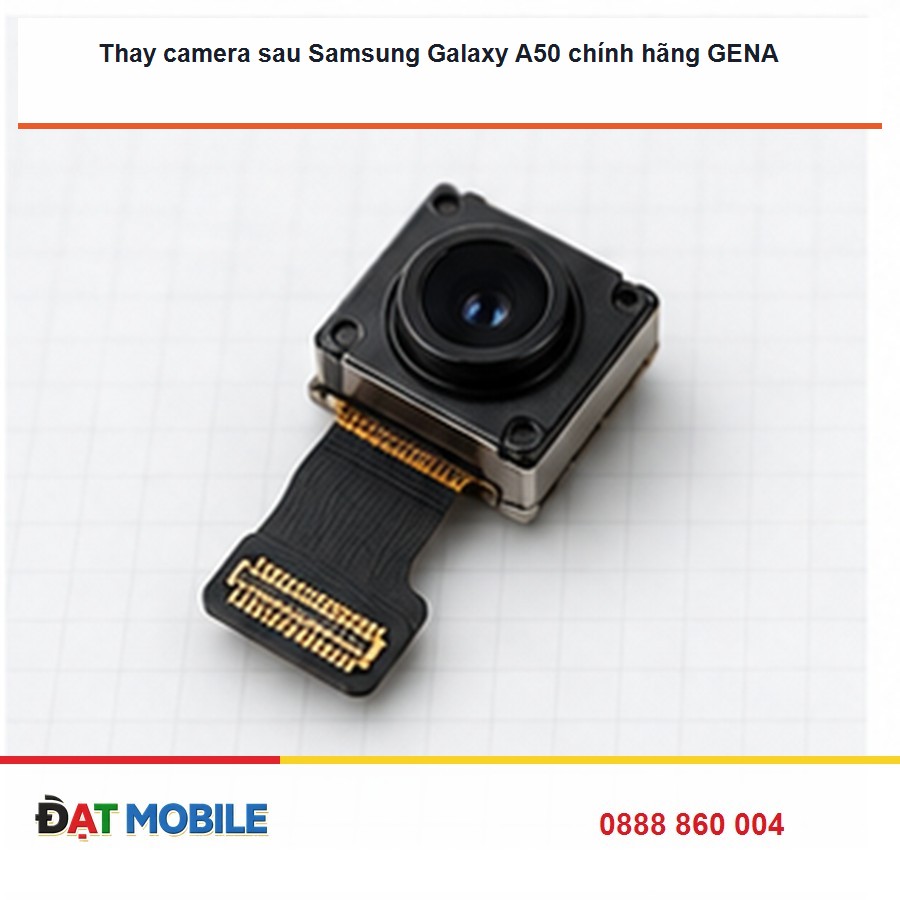 Thay camera sau Samsung Galaxy A50 chính hãng GENA tại Đạt Mobile