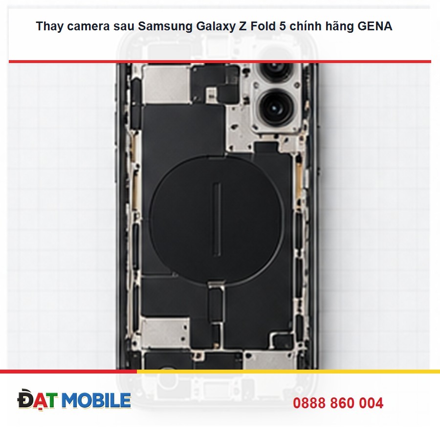 Thay camera sau Samsung Galaxy Z Fold 5 chính hãng GENA tại Đạt Mobile