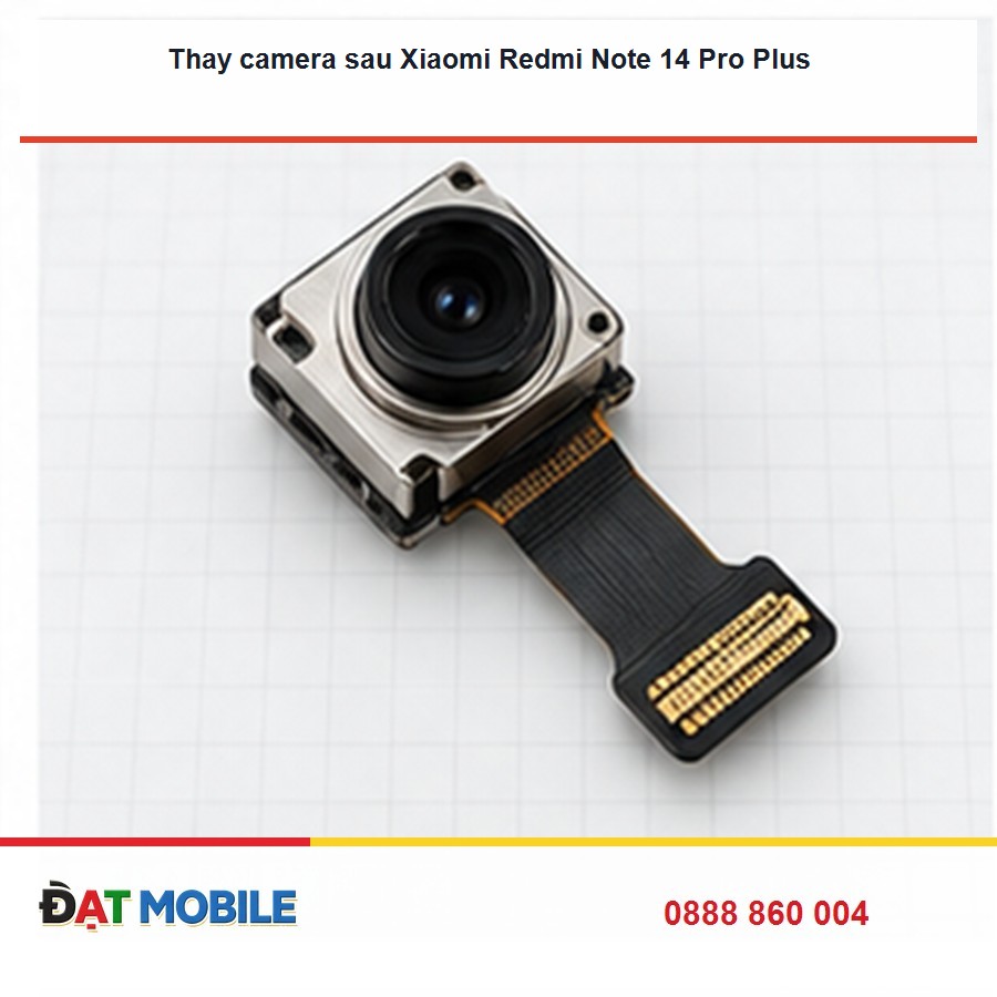 Thay camera sau Xiaomi Redmi Note 14 Pro Plus tại Đạt Mobile