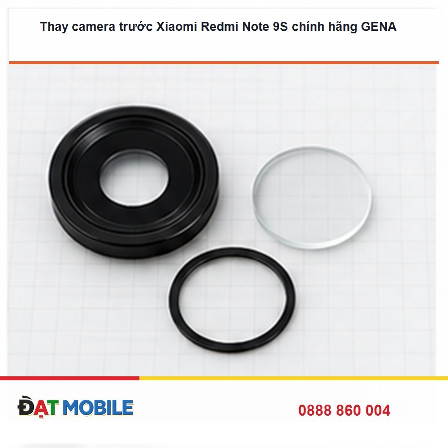 Thay camera trước Xiaomi Redmi Note 9S chính hãng GENA tại Đạt Mobile