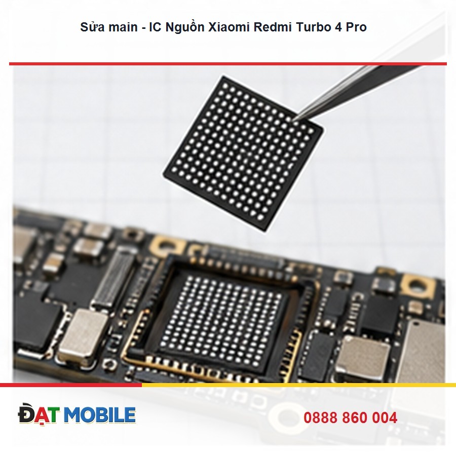 Sửa main - IC Nguồn Xiaomi Redmi Turbo 4 Pro tại Đạt Mobile