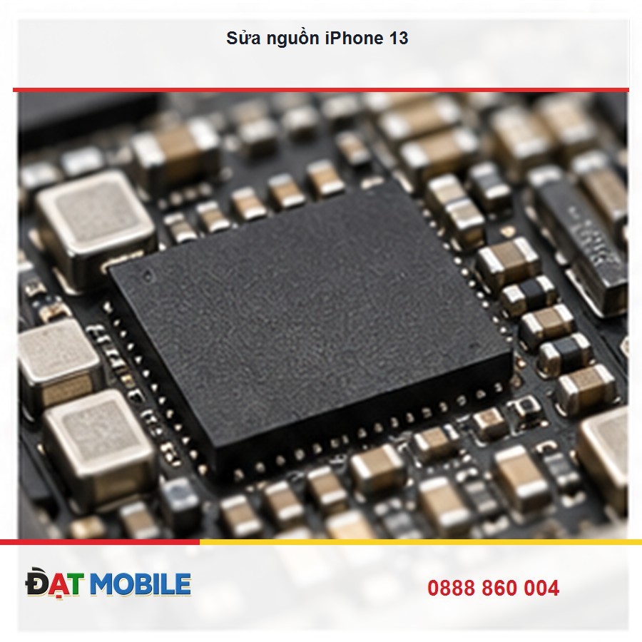 Sửa nguồn iPhone 13 tại Đạt Mobile