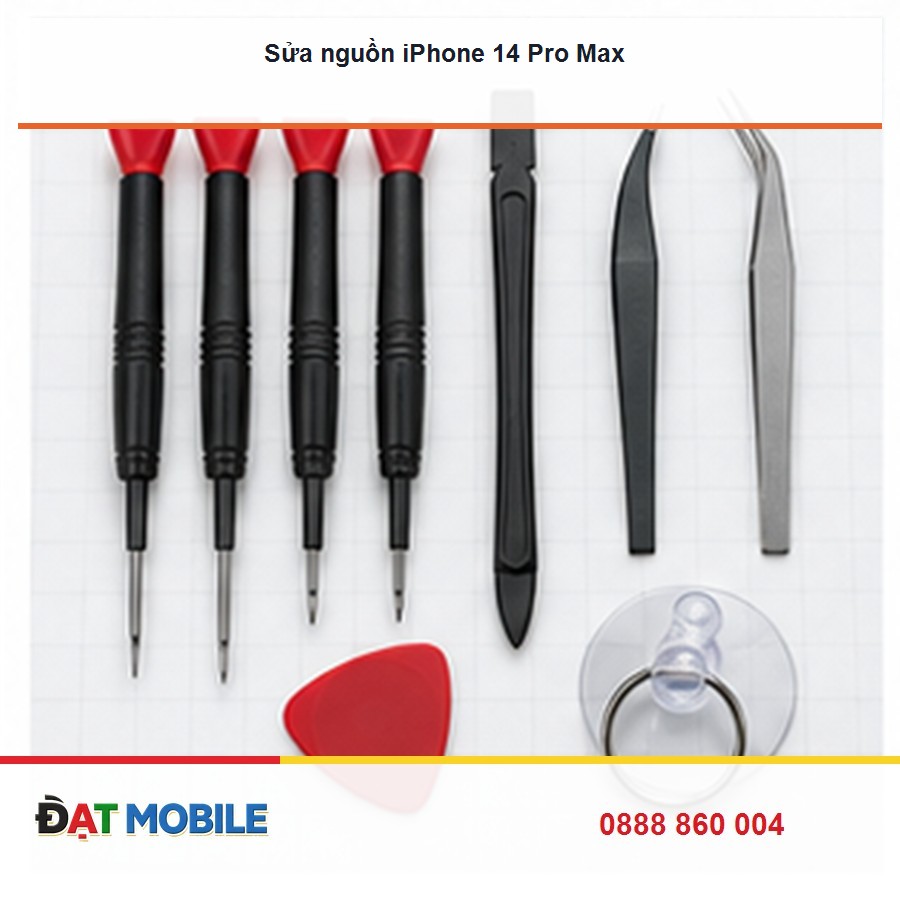 Sửa nguồn iPhone 14 Pro Max tại Đạt Mobile
