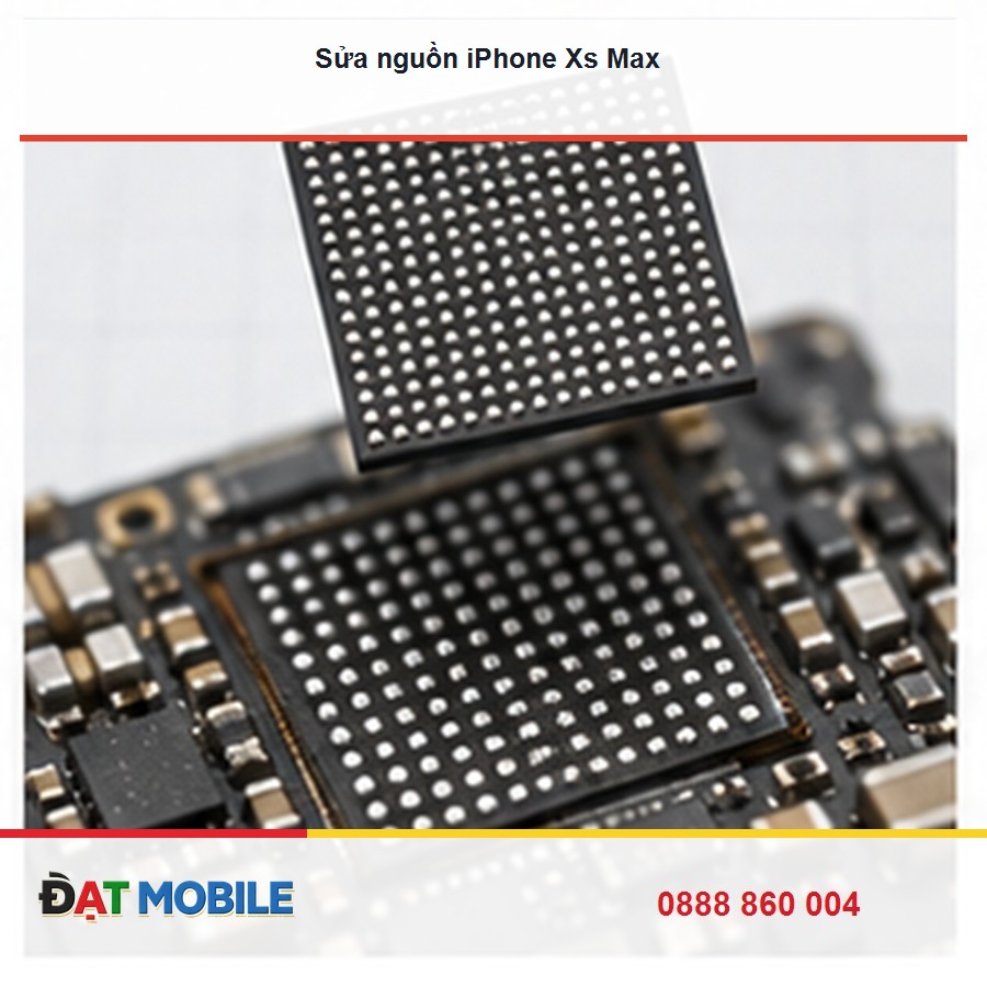 Sửa nguồn iPhone Xs Max tại Đạt Mobile