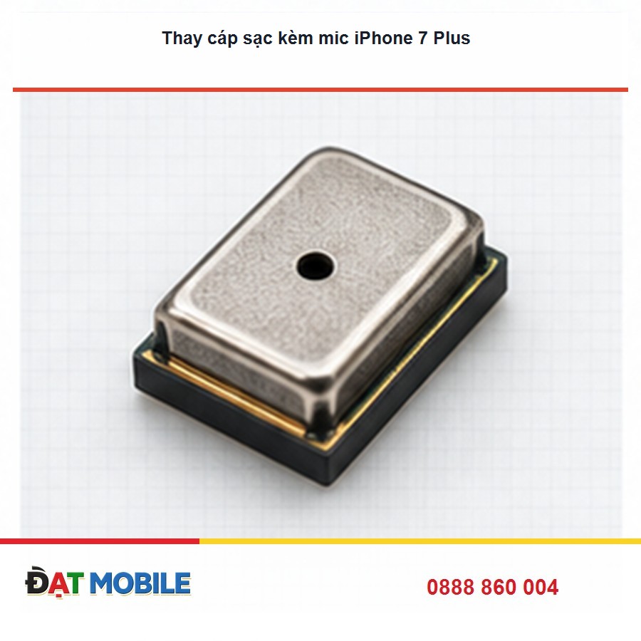 Thay cáp sạc kèm mic iPhone 7 Plus tại Đạt Mobile