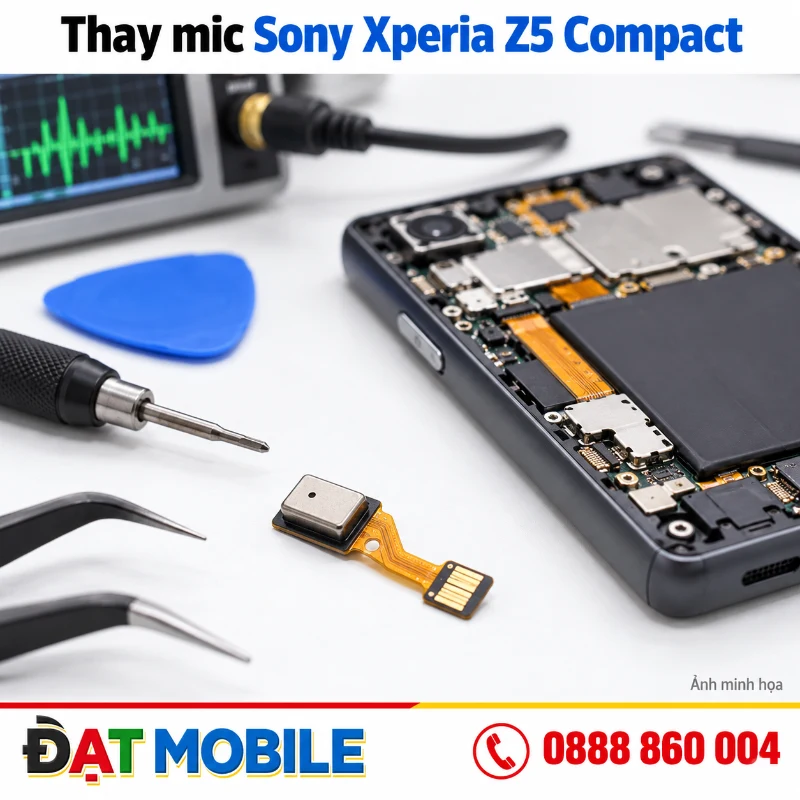 Ảnh minh họa thay mic sony xperia z5 compact tại Đạt Mobile