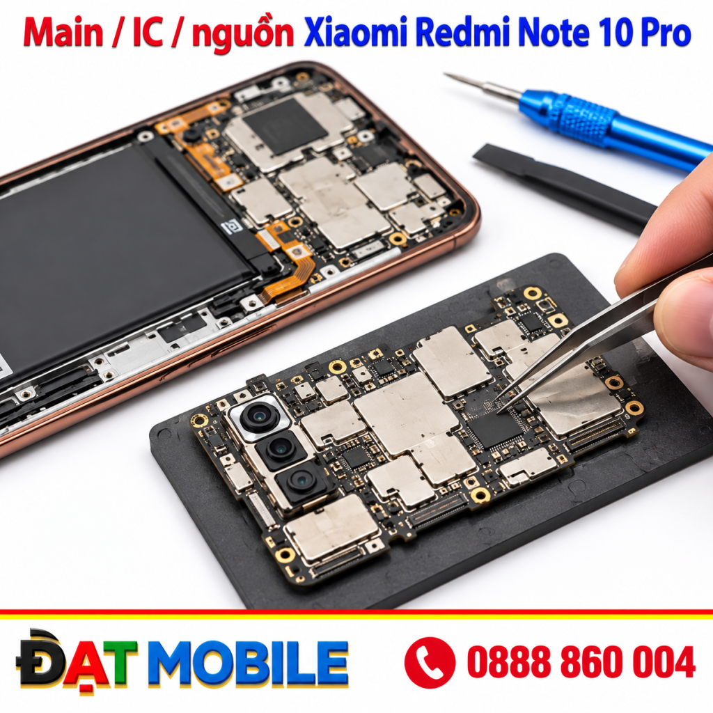 Sửa main - CPU Xiaomi Redmi Note 10 Pro tại Đạt Mobile