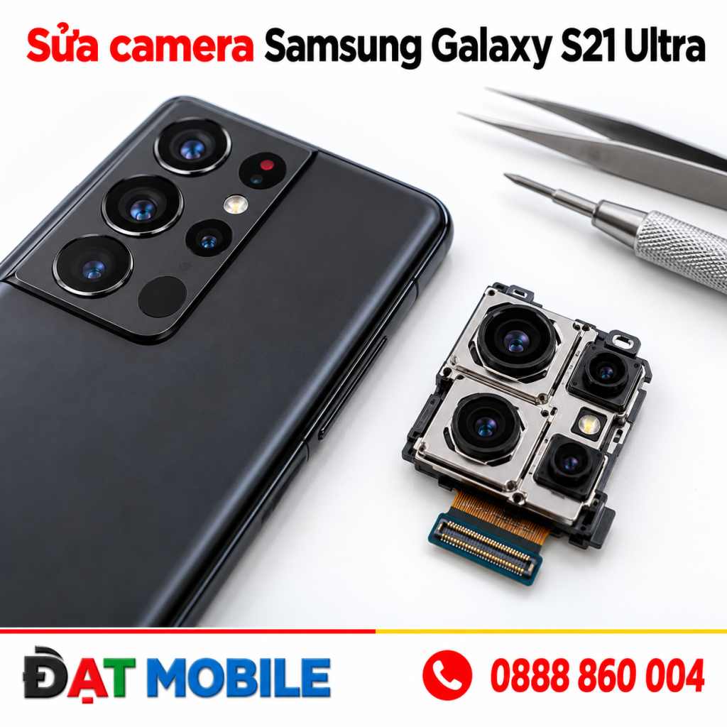 Thay camera sau Samsung Galaxy S21 Ultra tại Đạt Mobile