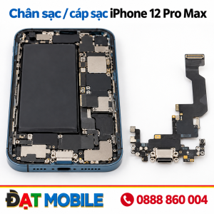 Thay chân sạc iPhone 12 Pro Max tại Đạt Mobile