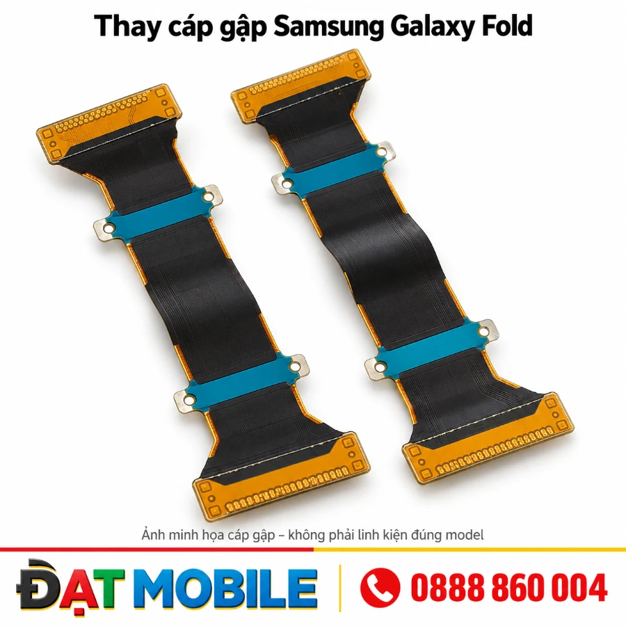 Ảnh minh họa chung cáp gập điện thoại cho bài Thay cáp gập Samsung Galaxy Fold, không phải linh kiện đúng model đã xác minh
