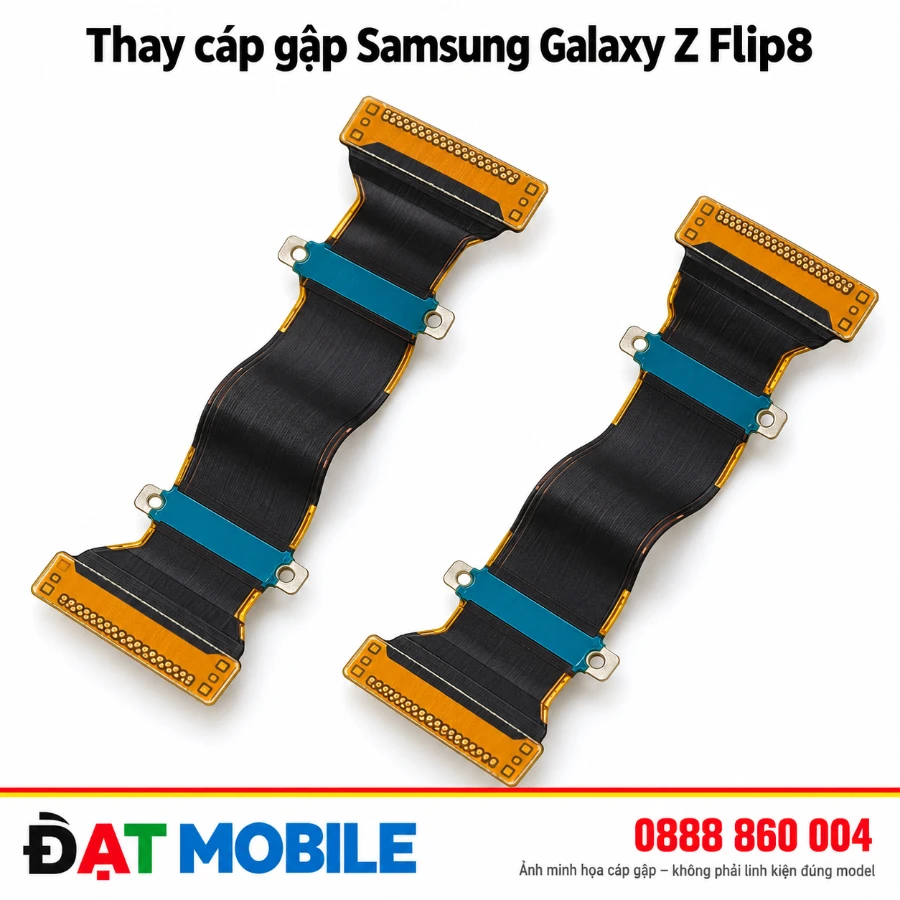 Ảnh minh họa chung cáp gập điện thoại cho bài Thay cáp gập Samsung Galaxy Z Flip8, không phải linh kiện đúng model đã xác minh