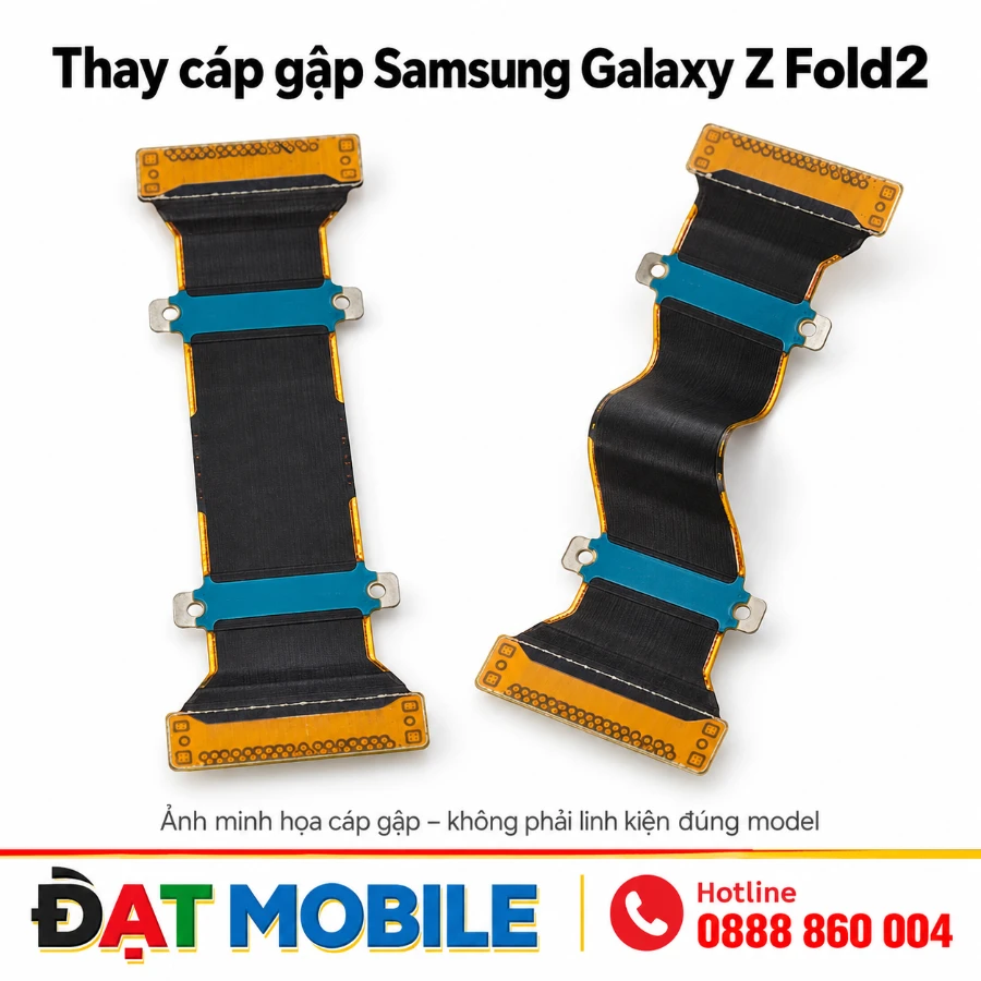 Ảnh minh họa chung cáp gập điện thoại cho bài Thay cáp gập Samsung Galaxy Z Fold2, không phải linh kiện đúng model đã xác minh