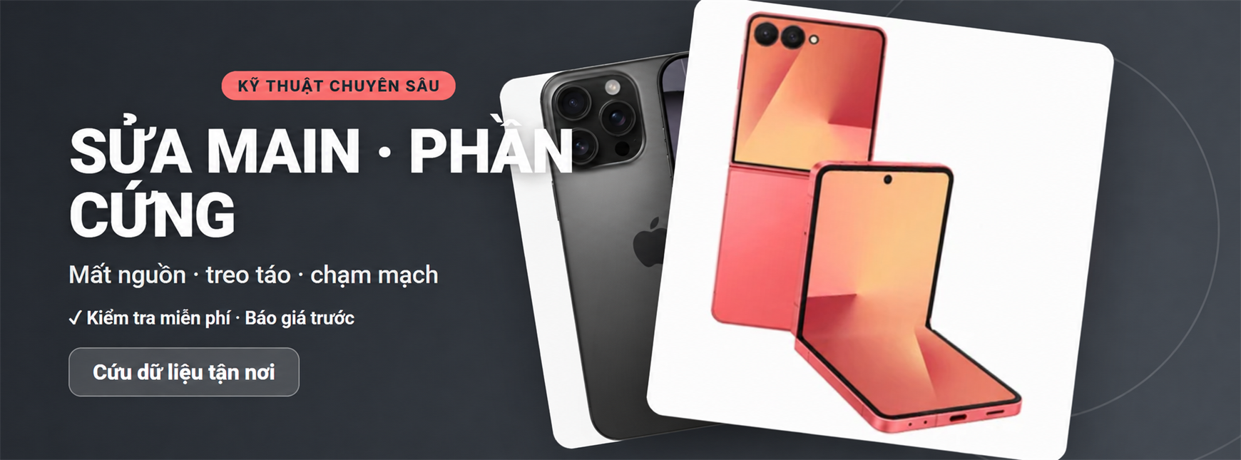 Sửa main - phục hồi phần cứng