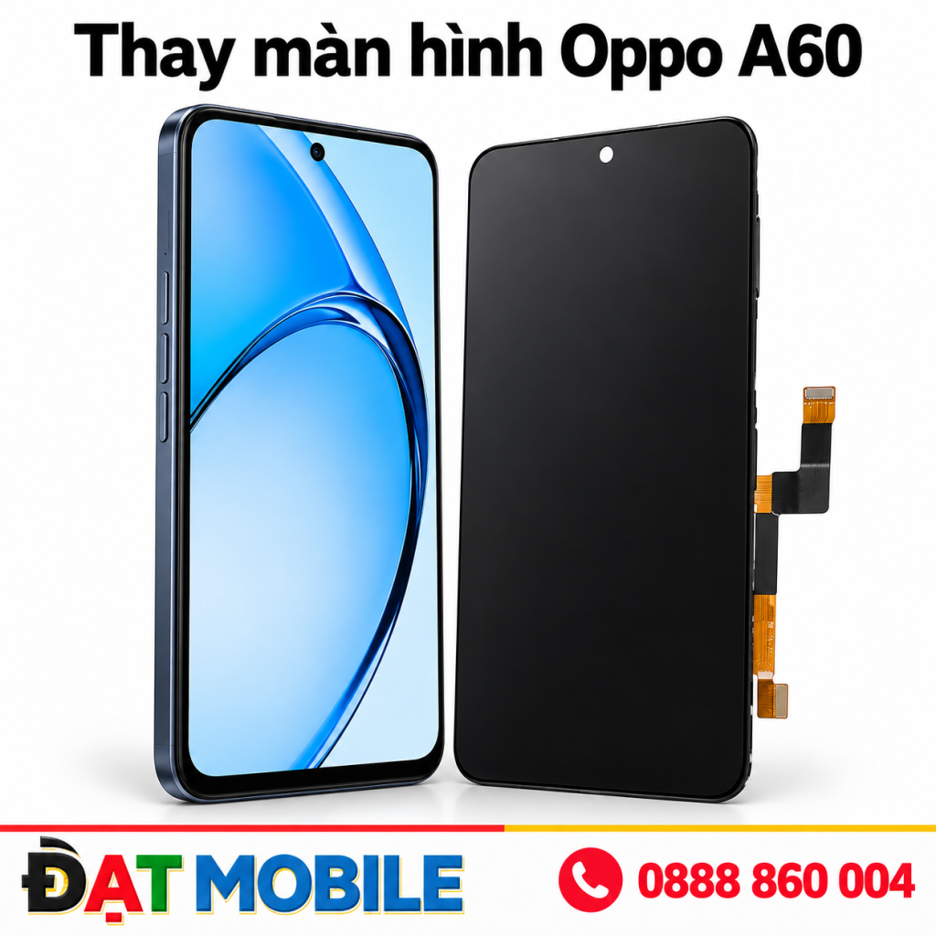 Thay màn hình Oppo A60 chính hãng GENA loại Pro tại Đạt Mobile